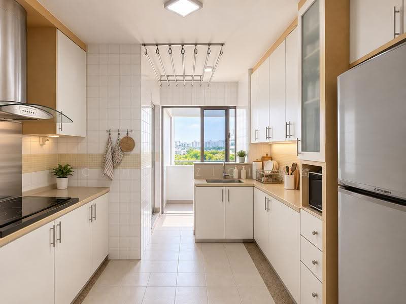 628 Hougang Avenue 8, 628 Hougang Avenue 8, Hougang / Punggol / Sengkang, 4 Bedrooms, 1,593 sqft, HDB Flat For Sale, by Candy ZiQi 紫绮, 500269879 - Kitchen - PropertyGuru.com.sg