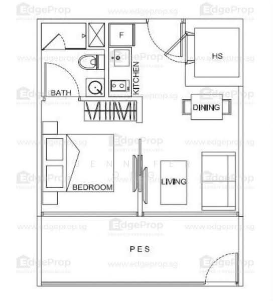 Loft@Holland, 151 Holland Road, Tanglin / Holland / Bukit Timah, 1 Bedroom, 431 sqft, Condominium For Rent, by Jennifer Ong, 500269887 - PropertyGuru.com.sg
