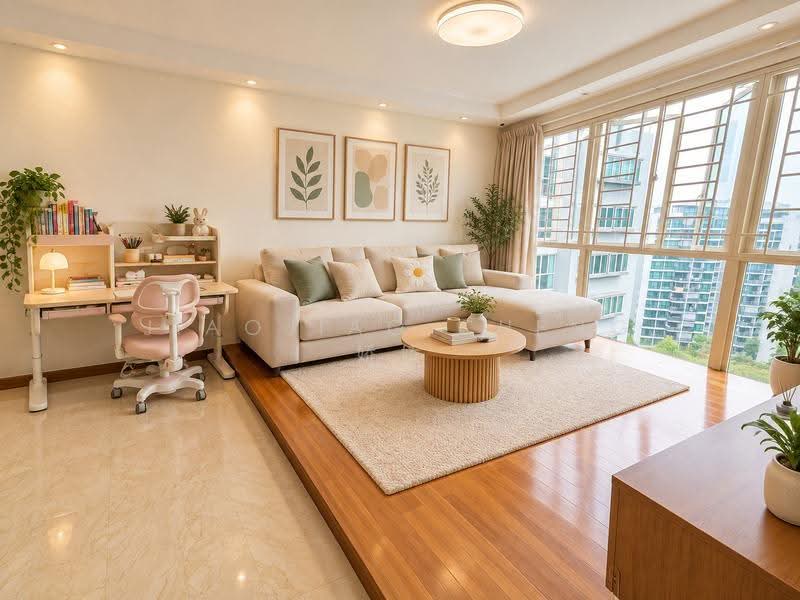 Rio Vista, 28 Upper Serangoon View, Hougang / Punggol / Sengkang, 3 Bedrooms, 1,238 sqft, Condominium For Sale, by Jiaojiao Cheng 娇娇, 500269890 - Living Room - PropertyGuru.com.sg