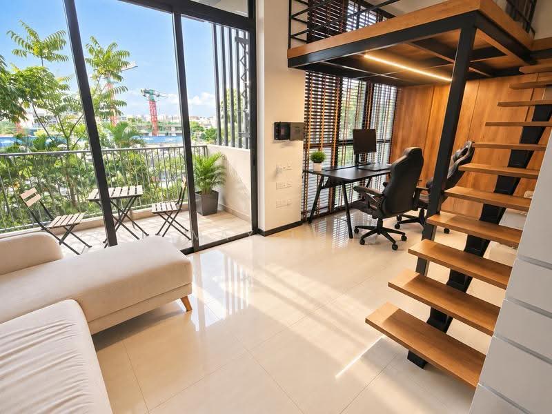 Sims Urban Oasis, 12 Sims Drive, Eunos / Geylang / Paya Lebar, 1 Bedroom, 484 sqft, Condominium For Sale, by Max Liu, 500269892 - Balcony - PropertyGuru.com.sg