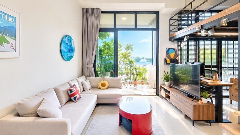 Sims Urban Oasis, 12 Sims Drive, Eunos / Geylang / Paya Lebar, 1 Bedroom, 484 sqft, Condominium For Sale, by Max Liu, 500269892 - Living Room - PropertyGuru.com.sg