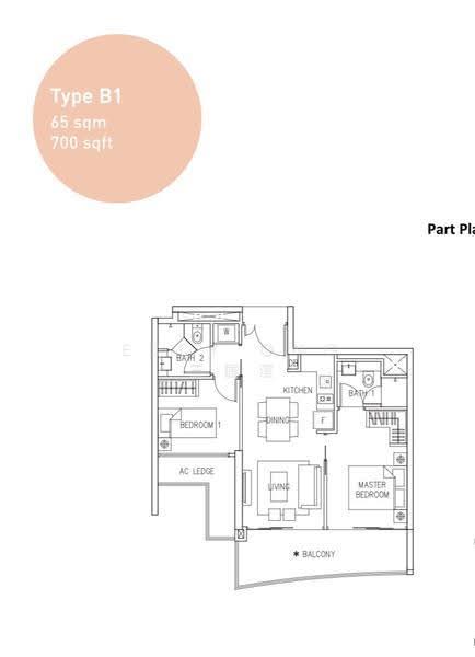 Eight Riversuites, 6 Whampoa East, Balestier / Toa Payoh, 1 Bedroom, 700 sqft, Condominium For Sale, by Eddy Ong 王握澐, 500269906 - PropertyGuru.com.sg
