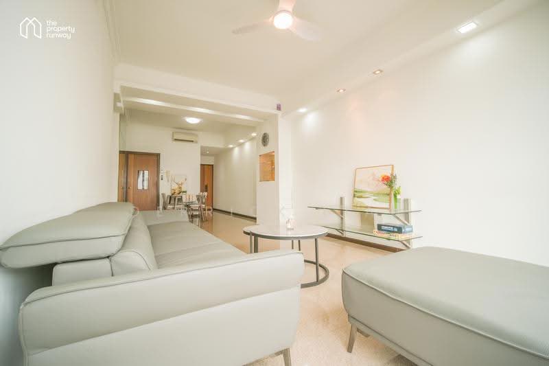 High Floor Corner 4BR + Utility | ~8 Mins Walk Bishan MRT | Bishan Loft, 33 Bishan Street 11, Ang Mo Kio / Bishan / Thomson, 4 Bedrooms, 1,399 sqft, Condominium For Rent, by Derrick Liau, 500269909 - Living Room - PropertyGuru.com.sg