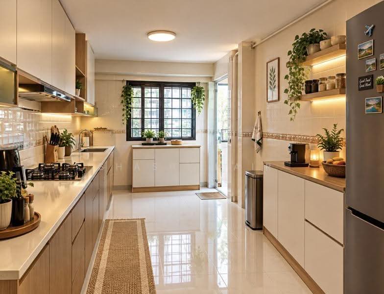 427 Bedok North Road, 427 Bedok North Road, Bedok / Upper East Coast, 3 Bedrooms, 92 sqft, HDB Flat For Sale, by Shashi Nair, 500269911 - Kitchen - PropertyGuru.com.sg