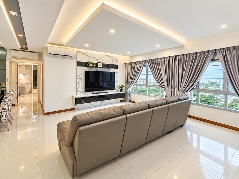 812A Choa Chu Kang Avenue 7, 812A Choa Chu Kang Avenue 7, Dairy Farm / Bukit Panjang / Choa Chu Kang, 3 Bedrooms, 1,216 sqft, HDB Flat For Sale, by Marcus Ng, 500269940 - Living Room - PropertyGuru.com.sg