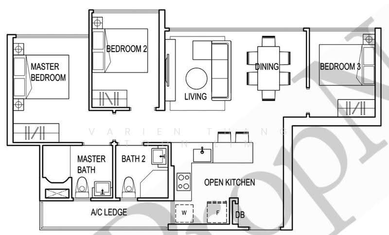 Symphony Suites, 15 Yishun Close, Sembawang / Yishun, 3 Bedrooms, 786 sqft, Condominium For Sale, by Varien Thang Toon Lim, 500269944 - PropertyGuru.com.sg