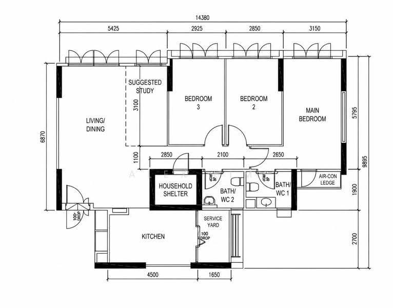 546C Segar Road, 546C Segar Road, Dairy Farm / Bukit Panjang / Choa Chu Kang, 4 Bedrooms, 1,205 sqft, HDB Flat For Sale, by Alex Lim, 500269994 - PropertyGuru.com.sg
