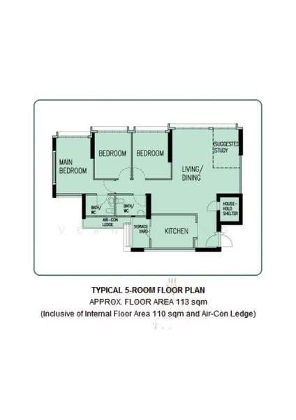 812A Choa Chu Kang Avenue 7, 812A Choa Chu Kang Avenue 7, Dairy Farm / Bukit Panjang / Choa Chu Kang, 3 Bedrooms, 1,216 sqft, HDB Flat For Sale, by Vernon Ang, 500270020 - PropertyGuru.com.sg