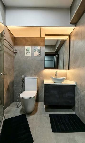 410C Fernvale Road, 410C Fernvale Road, Seletar / Yio Chu Kang, 3 Bedrooms, 1,023 sqft, HDB Flat For Rent, by Paul Ng, 500270042 - Master Bathroom - PropertyGuru.com.sg
