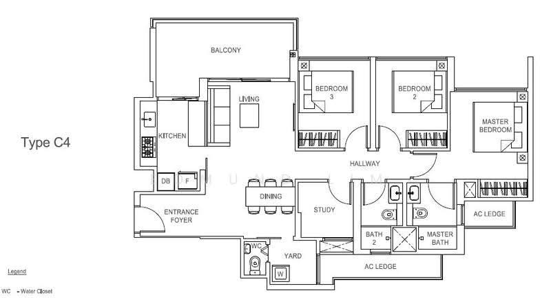 Rivercove Residences EC, 20 Anchorvale Ln, Hougang / Punggol / Sengkang, 3 Bedrooms, 1,109 sqft, Condominium For Sale, by Edmund Lim, 500270063 - PropertyGuru.com.sg