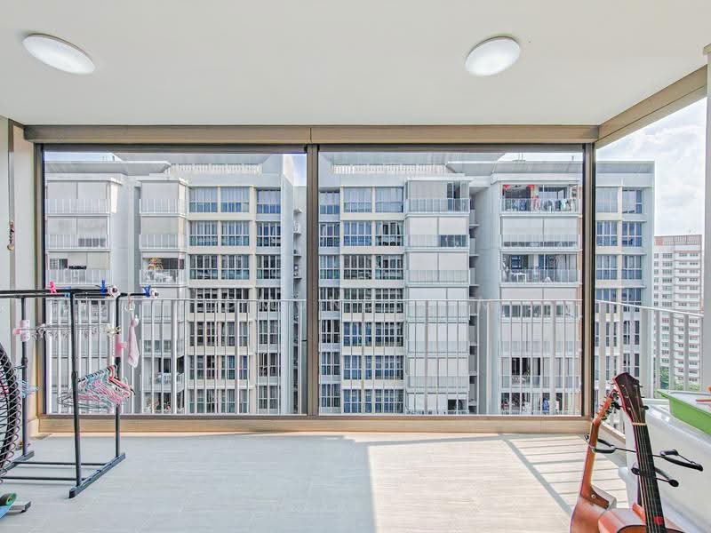 Rivercove Residences EC, 20 Anchorvale Ln, Hougang / Punggol / Sengkang, 3 Bedrooms, 1,109 sqft, Condominium For Sale, by Edmund Lim, 500270063 - Balcony - PropertyGuru.com.sg