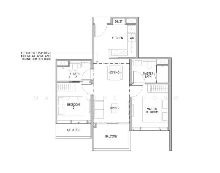 Union Square Residences, 28 Havelock Road,, Boat Quay / Raffles Place / Marina, 2 Bedrooms, 700 sqft, Condominium For Sale, by Magdeline Chong, 500270118 - PropertyGuru.com.sg