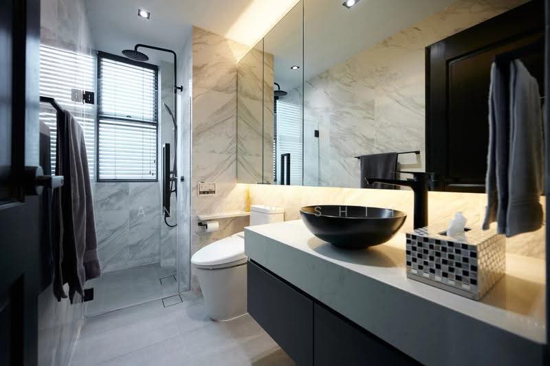 Highgate, 62 Toh Tuck Road, Clementi Park / Upper Bukit Timah, 3 Bedrooms, 1,378 sqft, Condominium For Sale, by Andrew Shih, 500270140 - Bathroom - PropertyGuru.com.sg