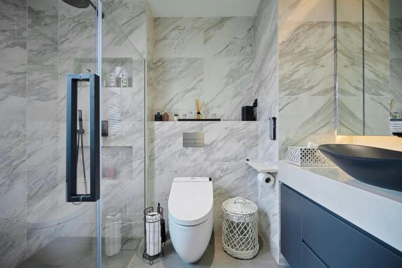 Highgate, 62 Toh Tuck Road, Clementi Park / Upper Bukit Timah, 3 Bedrooms, 1,378 sqft, Condominium For Sale, by Andrew Shih, 500270140 - Bathroom - PropertyGuru.com.sg