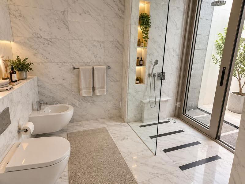 The Coast at Sentosa Cove, 276 Ocean Drive, Harbourfront / Telok Blangah, 4 Bedrooms, 4,590 sqft, Condominium For Sale, by Dolly Chia 谢梅莉, 500270147 - Bathroom - PropertyGuru.com.sg