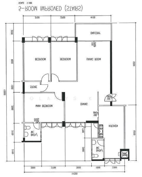 116 Serangoon North Avenue 1, 116 Serangoon North Avenue 1, Hougang / Punggol / Sengkang, 3 Bedrooms, 1,302 sqft, HDB Flat For Rent, by Gladys Kee, 500270165 - PropertyGuru.com.sg