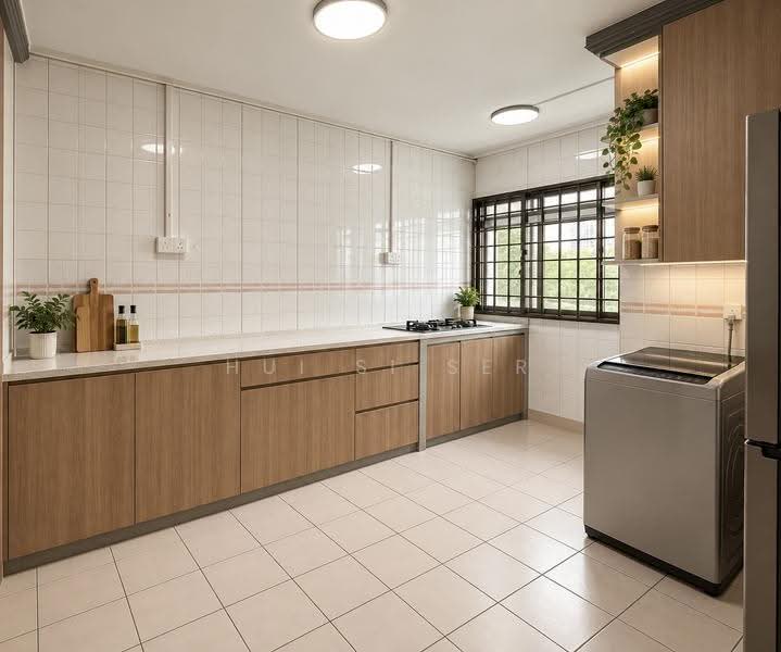 204 Pasir Ris Street 21, 204 Pasir Ris Street 21, Pasir Ris / Tampines, 4 Bedrooms, 1,582 sqft, HDB Flat For Rent, by Hui Si Ser, 500270183 - Kitchen - PropertyGuru.com.sg