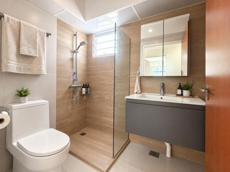 890B Woodlands Drive 50, 890B Woodlands Drive 50, Admiralty / Woodlands, 3 Bedrooms, 1,216 sqft, HDB Flat For Sale, by Zach Tan, 500270189 - Bathroom - PropertyGuru.com.sg