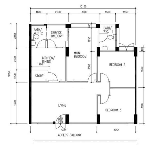 786E Woodlands Drive 60, 786E Woodlands Drive 60, Admiralty / Woodlands, 3 Bedrooms, 980 sqft, HDB Flat For Rent, by FarizJap ., 500270228 - PropertyGuru.com.sg