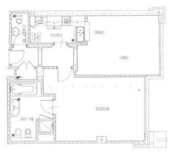 Riverside 48, 48 Robertson Quay, Orchard / River Valley, 1 Bedroom, 797 sqft, Apartment For Rent, by Eunice Teo Y N, 500270260 - PropertyGuru.com.sg