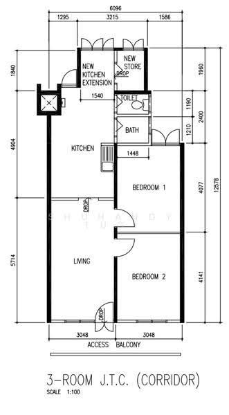 114 Ho Ching Road, 114 Ho Ching Road, Boon Lay / Jurong / Tuas, 3 Bedrooms, 700 sqft, HDB Flat For Sale, by Shuhandy Tugi, 500270286 - PropertyGuru.com.sg