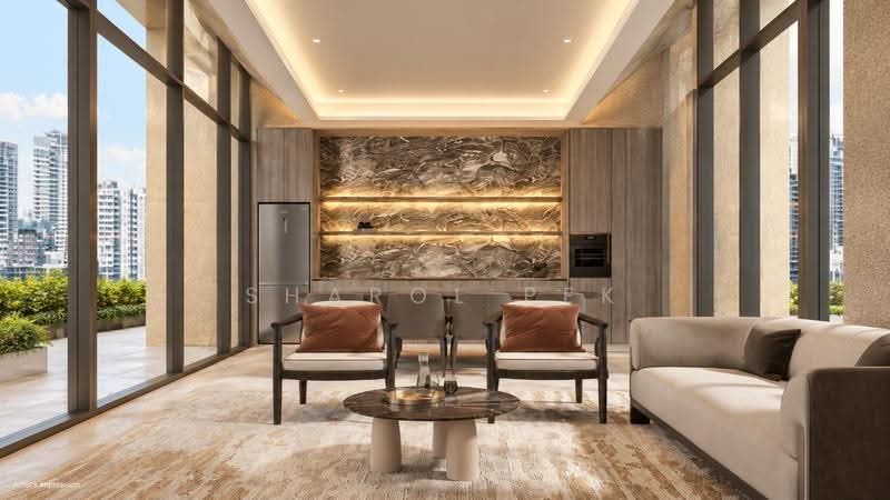 The Serra Residences, 7 Bassein Road, Newton / Novena, 4 Bedrooms, 1,528 sqft, Condominium For Sale, by Sharol Pek, 500270330 - Living Room - PropertyGuru.com.sg