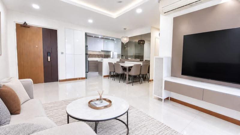 661C Edgedale Plains, 661C Edgedale Plains, Hougang / Punggol / Sengkang, 3 Bedrooms, 990 sqft, HDB Flat For Sale, by Nick Tan, 500270332 - Living Room - PropertyGuru.com.sg