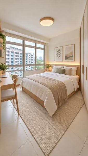 38D Bendemeer Road, 38D Bendemeer Road, Balestier / Toa Payoh, 2 Bedrooms, 743 sqft, HDB Flat For Sale, by Jennifer Ng, 500270335 - Artist Impression - Common Bedroom - PropertyGuru.com.sg