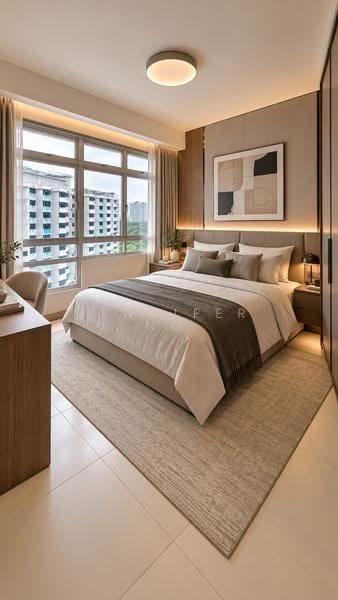 38D Bendemeer Road, 38D Bendemeer Road, Balestier / Toa Payoh, 2 Bedrooms, 743 sqft, HDB Flat For Sale, by Jennifer Ng, 500270335 - Artist Impression - Master Bedroom - PropertyGuru.com.sg