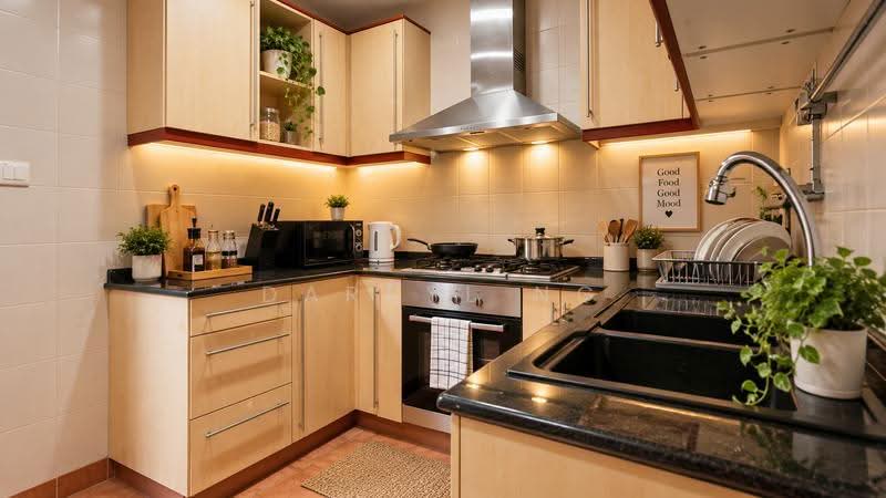 Modena, 35 Simei Street 4, Pasir Ris / Tampines, Room Rental, 100 sqft, Condominium For Rent, by Darryl Ng, 500270338 - Kitchen - PropertyGuru.com.sg