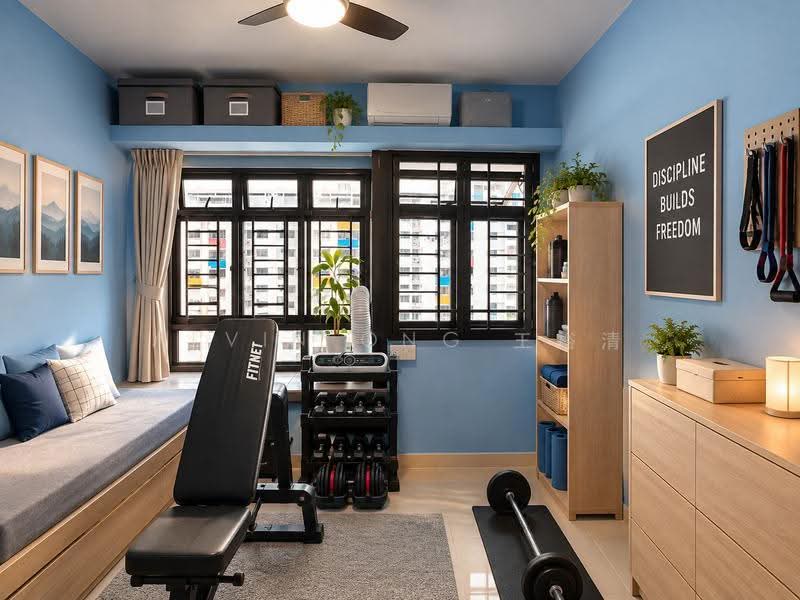 26 Teck Whye Lane, 26 Teck Whye Lane, Dairy Farm / Bukit Panjang / Choa Chu Kang, 3 Bedrooms, 797 sqft, HDB Flat For Sale, by Alvin Ong 王裕清, 500270392 - Gym - PropertyGuru.com.sg