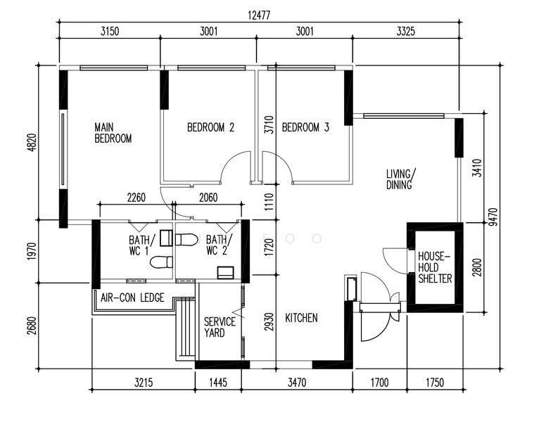 109B Canberra Walk, 109B Canberra Walk, Sembawang / Yishun, 3 Bedrooms, 1,012 sqft, HDB Flat For Sale, by JR Foo, 500270401 - PropertyGuru.com.sg