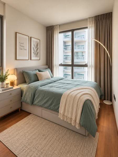 Coastline Residences, 9 Amber Road, East Coast / Marine Parade, 1 Bedroom, 452 sqft, Condominium For Sale, by Joanne Koh, 500270416 - Bedroom - PropertyGuru.com.sg