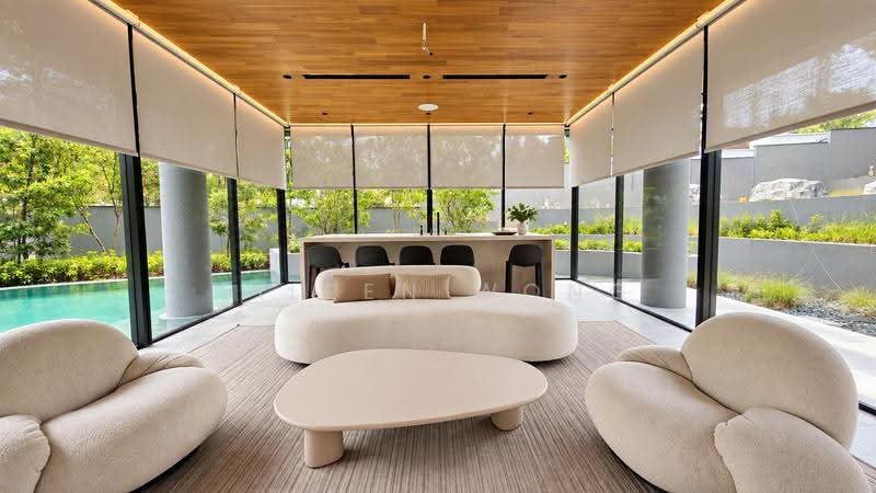 Brand New Zen Masterpiece | A “Baby GCB” That Feels Grand, Tanglin / Holland / Bukit Timah, 8 Bedrooms, 15,000 sqft, Good Class Bungalow For Sale, by Eileen Wong, 500270442 - Living Room - PropertyGuru.com.sg
