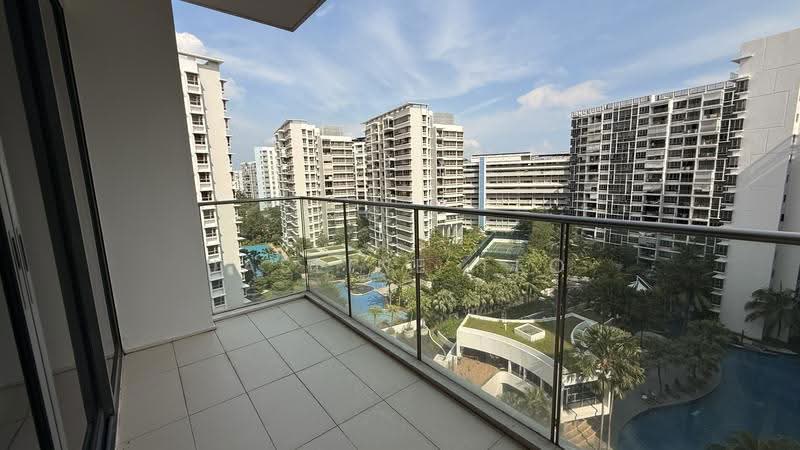 Waterfront Isle, 738 Bedok Reservoir Road, Bedok / Upper East Coast, 2 Bedrooms, 914 sqft, Condominium For Rent, by Jasline Teo, 500270445 - Balcony - PropertyGuru.com.sg