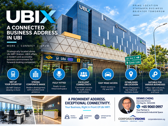UBIX, Ubi Area, Eunos / Geylang / Paya Lebar, 10,700 sqft, Light Industrial (B1) For Rent, by DENNIS CHENG, 500270492 - CommercialGuru.com.sg