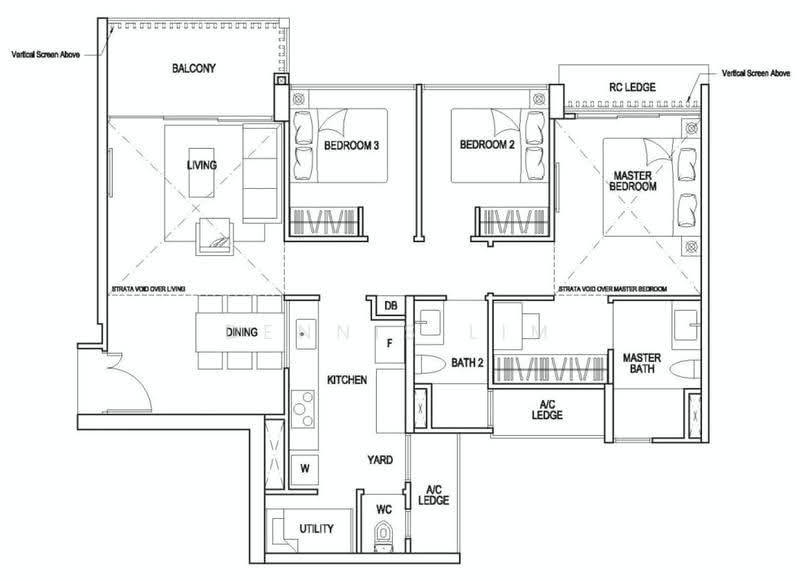Bellewoods, 102 Woodlands Avenue 5, Admiralty / Woodlands, 3 Bedrooms, 1,346 sqft, Condominium For Sale, by Dennis Lim, 500270494 - PropertyGuru.com.sg