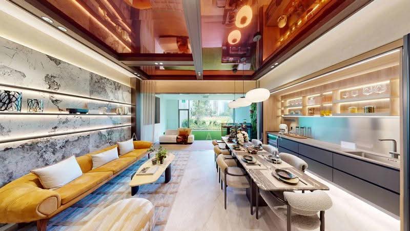 Promenade Peak, 1 Zion Road, Alexandra / Commonwealth, 4 Bedrooms, 1,421 sqft, Condominium For Sale, by Pamela Lua, 500270495 - Living Room - PropertyGuru.com.sg