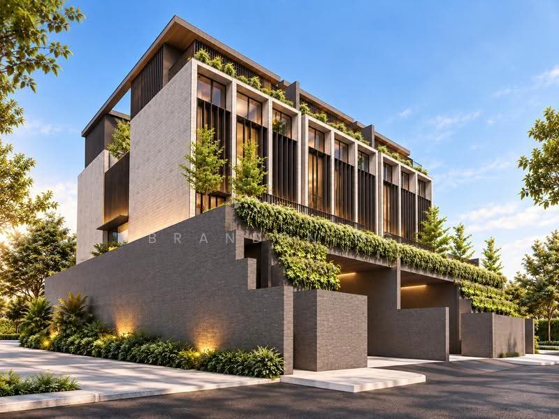 **LANDED7772** BRAND NEW CORNER TERR ON ELEVATED GROUND WITH CITY VIEW, East Coast / Marine Parade, 5 Bedrooms, 7,557 sqft, Corner Terrace For Sale, by Brandon Ng, 500270498 - Exterior - PropertyGuru.com.sg