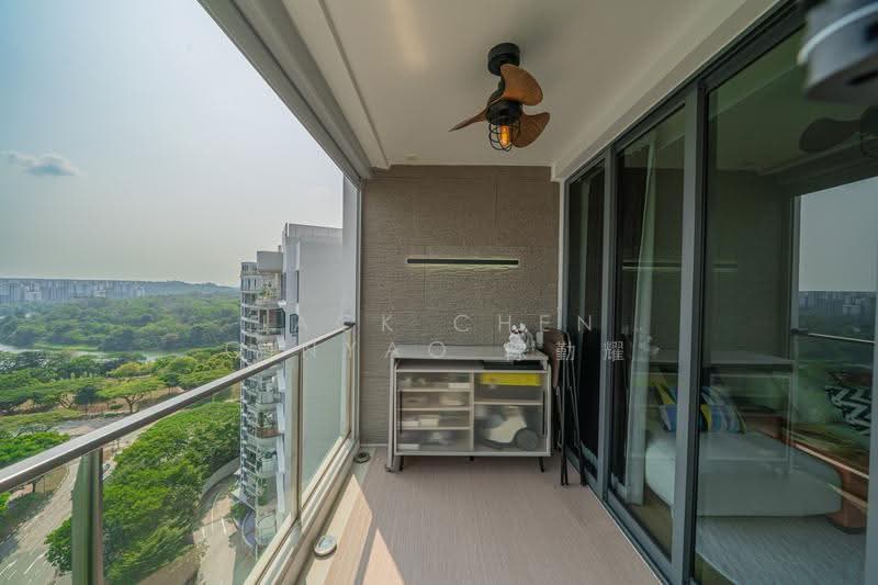 Riversound Residence, 5 Sengkang East Avenue, Hougang / Punggol / Sengkang, 3 Bedrooms, 947 sqft, Condominium For Sale, by Jack Chen Qinyao 陈勤耀, 500270552 - Balcony - PropertyGuru.com.sg