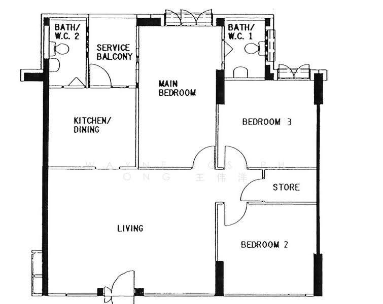 756 Woodlands Avenue 4, 756 756, Admiralty / Woodlands, 3 Bedrooms, 1,097 sqft, HDB Flat For Sale, by Wayne Joseph Ong 王伟洋, 500270668 - PropertyGuru.com.sg