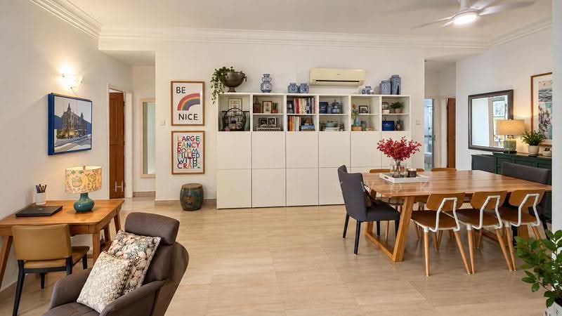 Tanglin Park, 5 Ridley Park, Tanglin / Holland / Bukit Timah, 4 Bedrooms, 1,980 sqft, Condominium For Sale, by Hui Sann Kwok, 500270688 - Living cum dining Room - PropertyGuru.com.sg