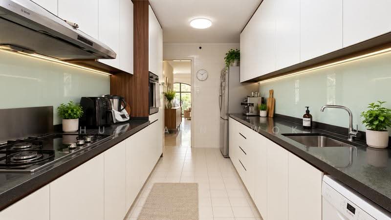 Tanglin Park, 5 Ridley Park, Tanglin / Holland / Bukit Timah, 4 Bedrooms, 1,980 sqft, Condominium For Sale, by Hui Sann Kwok, 500270688 - Kitchen - PropertyGuru.com.sg