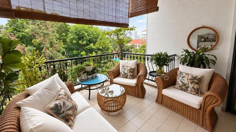 Tanglin Park, 5 Ridley Park, Tanglin / Holland / Bukit Timah, 4 Bedrooms, 1,980 sqft, Condominium For Sale, by Hui Sann Kwok, 500270688 - Balcony - PropertyGuru.com.sg