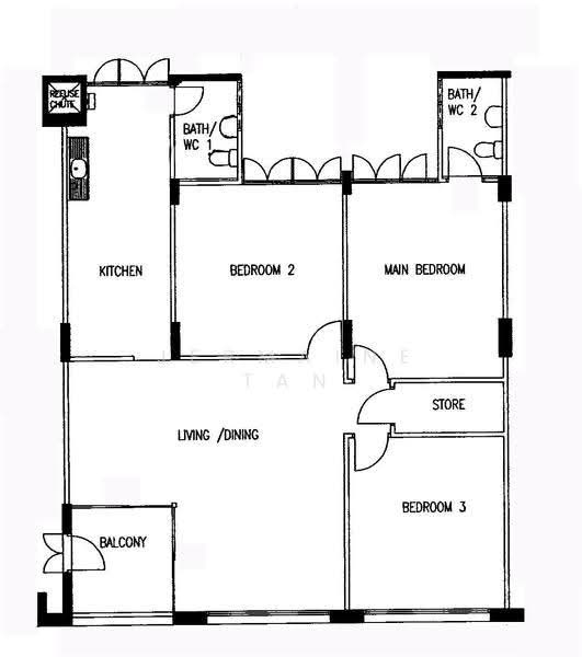 172 Bishan Street 13, 172 Bishan Street 13, Ang Mo Kio / Bishan / Thomson, 3 Bedrooms, 1,302 sqft, HDB Flat For Sale, by Jermaine Tan, 500270691 - PropertyGuru.com.sg
