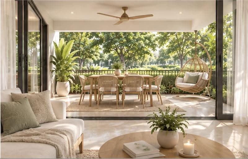 The Palette, 113 Pasir Ris Grove, Pasir Ris / Tampines, 3 Bedrooms, 1,389 sqft, Condominium For Sale, by Chris Lim, 500270699 - Balcony - PropertyGuru.com.sg