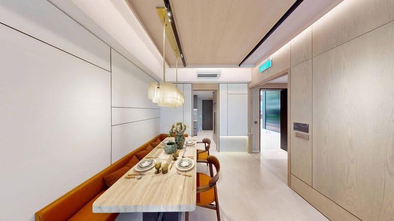 Aurea, 802 Beach Road, Beach Road / Bugis / Rochor, 3 Bedrooms, 1,001 sqft, Condominium For Sale, by Pamela Lua, 500270704 - Dining Room - PropertyGuru.com.sg