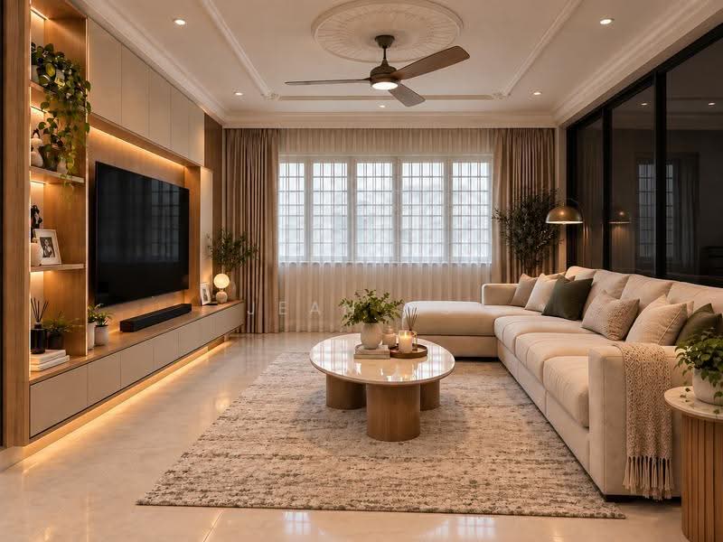943 Tampines Avenue 5, 943 Tampines Avenue 5, Pasir Ris / Tampines, 3 Bedrooms, 1,572 sqft, HDB Flat For Sale, by Jean Ho, 500270715 - Living Room - Enhanced - PropertyGuru.com.sg