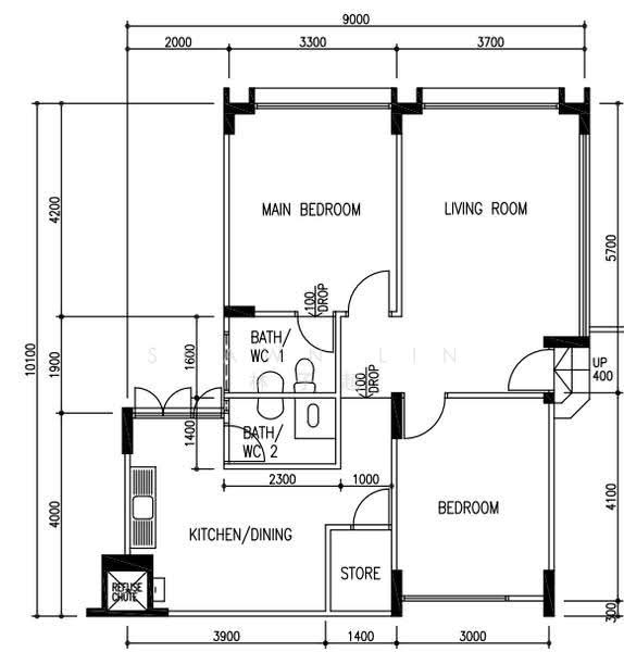 251 Tampines Street 21, 251 Tampines Street 21, Pasir Ris / Tampines, 2 Bedrooms, 796 sqft, HDB Flat For Sale, by Shawn Lin 林子超, 500270716 - PropertyGuru.com.sg