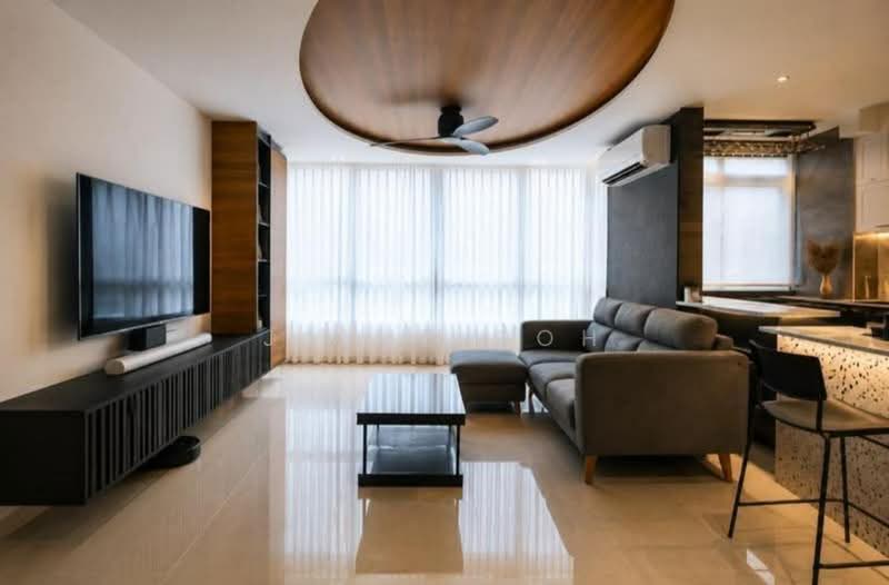 Sherwood Towers, 3 Jalan Anak Bukit, Clementi Park / Upper Bukit Timah, 3 Bedrooms, 1,421 sqft, Apartment For Sale, by Jaime Goh, 500270779 - Living Room - PropertyGuru.com.sg